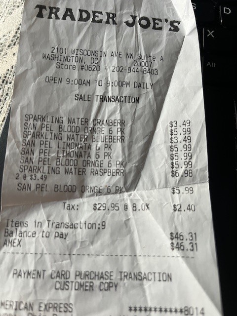 Attach Receipt(s)